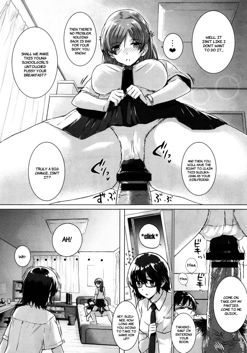 Hentai Manga Comic-Kanojo wa Kazoku de Koibito de-Chapter 1-7